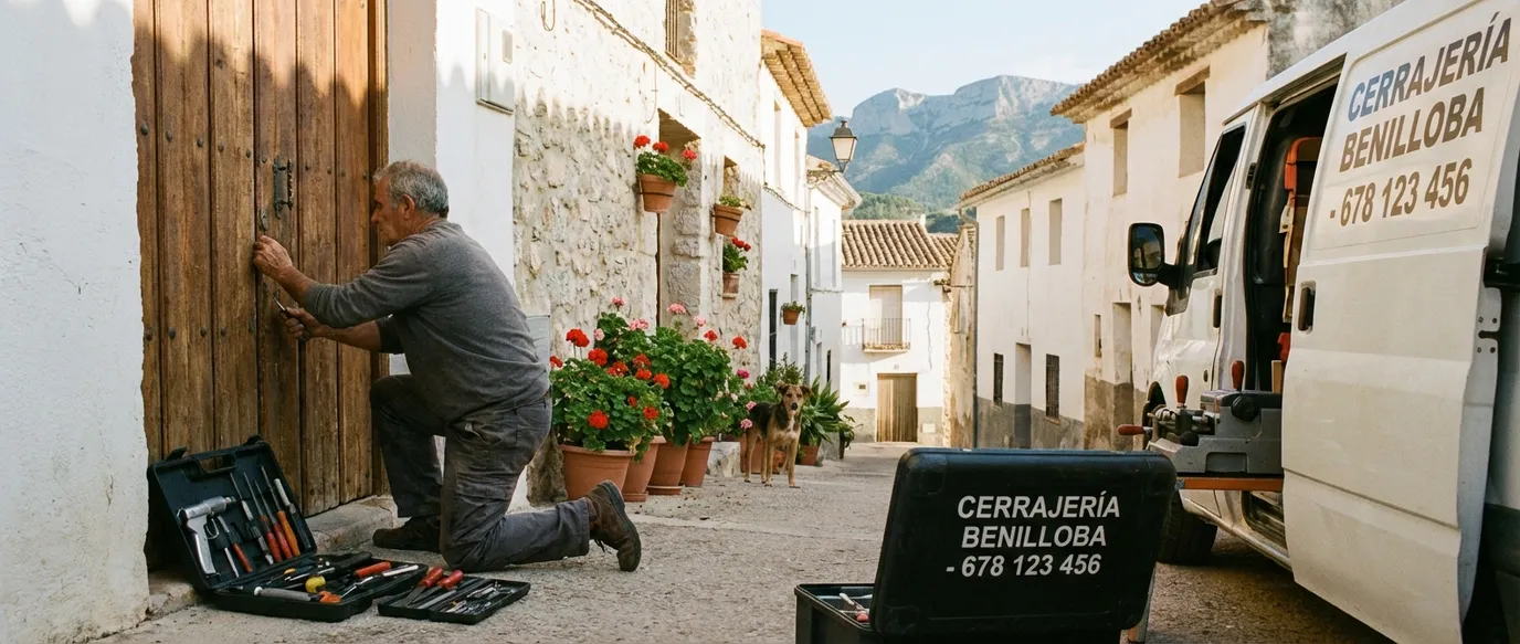 Cerrajeros en Benilloba 24 Horas
